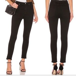 Agolde Black Filter Free High Rise Skinny Jeans 27